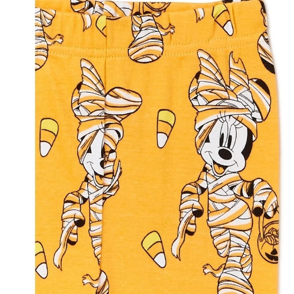 Disney Mickey and Minnie mouse unisex Halloween 2 piece pajamas size 12 months